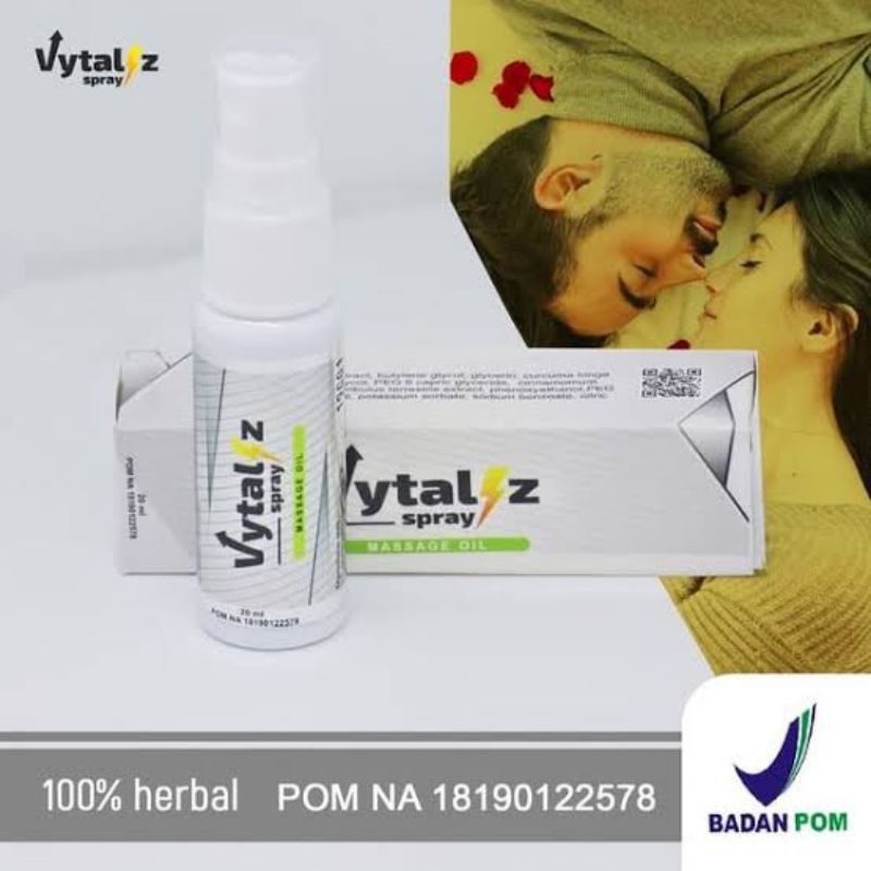 VYTALIZ SPRAY ASLI ORIGINAL HERBAL SEMPROT PRIA