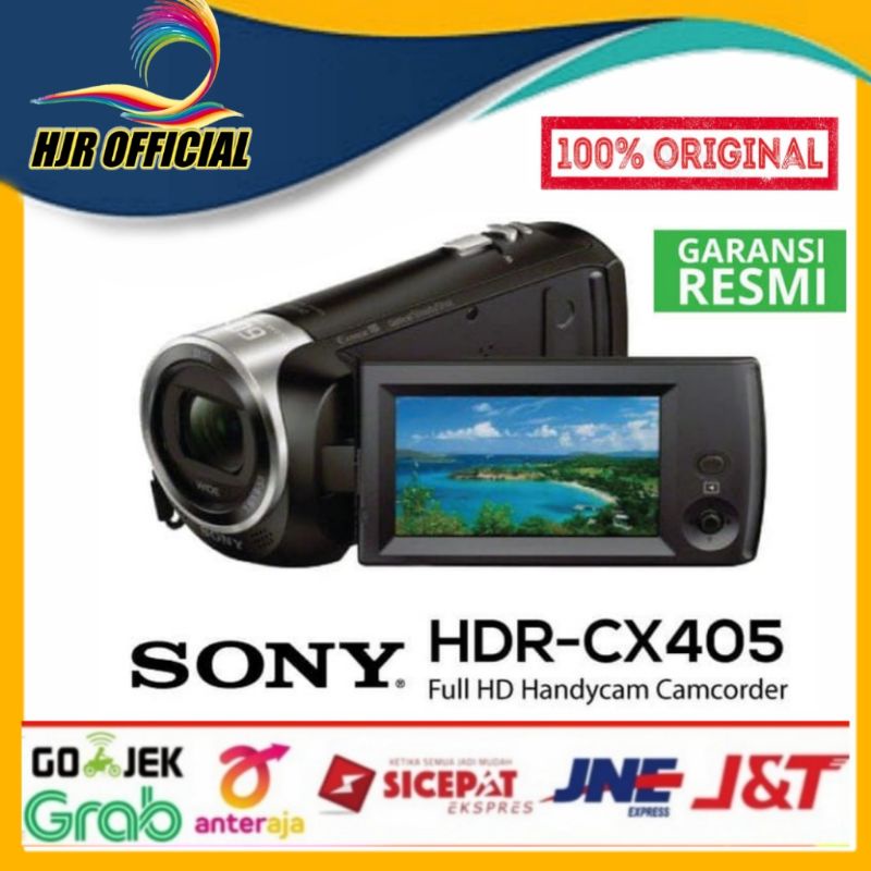 Handycam Sony HDR-CX405 GARANSI RESMI - Camcorder CX 405