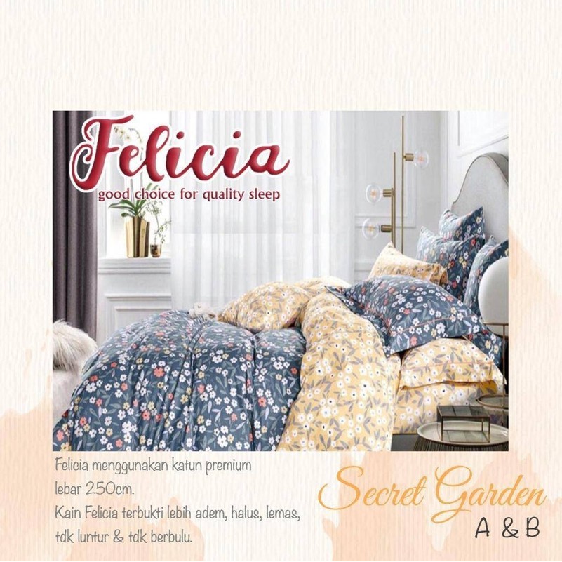 Sprei FELICIA Secret Garden