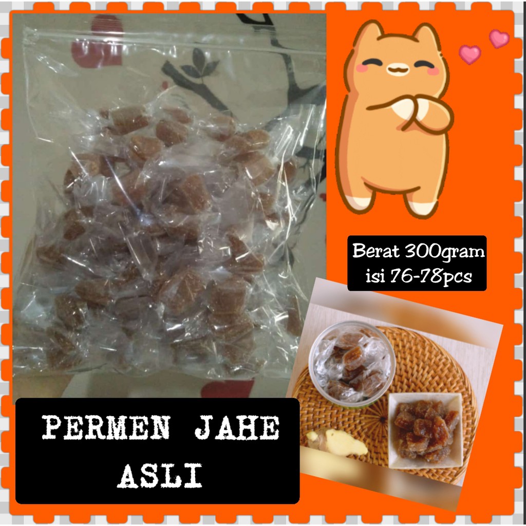 

Permen Jahe Asli berat 250gram