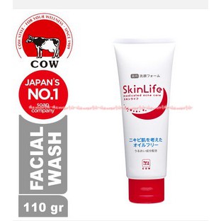 Skinlife Cleansing Cow Style 110ml Facial Foam dari Jepang Skincare Untuk Jerawat Acne