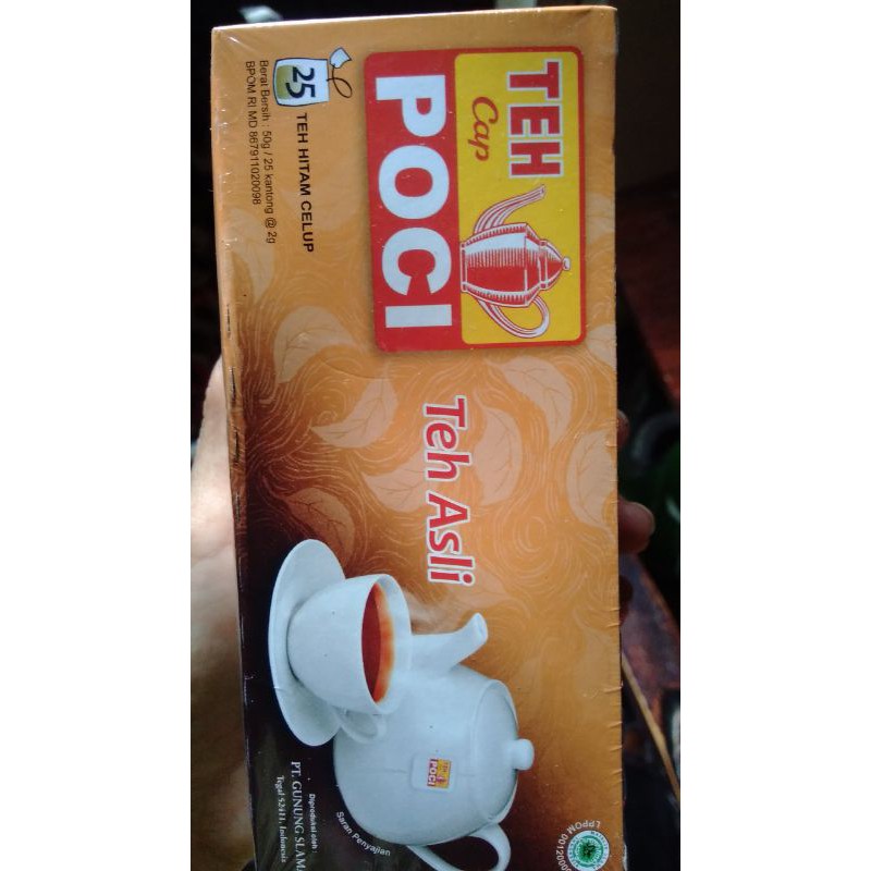 

teh poci hitam isi 25pcs