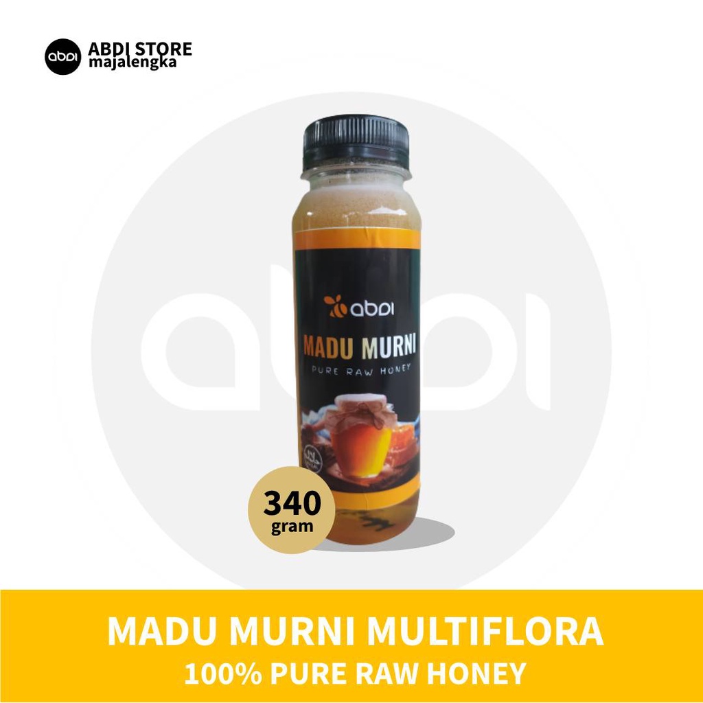 

Madu Murni ASLI 340gr Nektar Multiflora 100% Pure Raw Honey