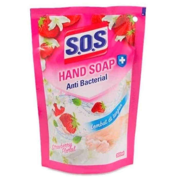 Refill Sabun Cuci Tangan / Antibacterial Handwash SOS