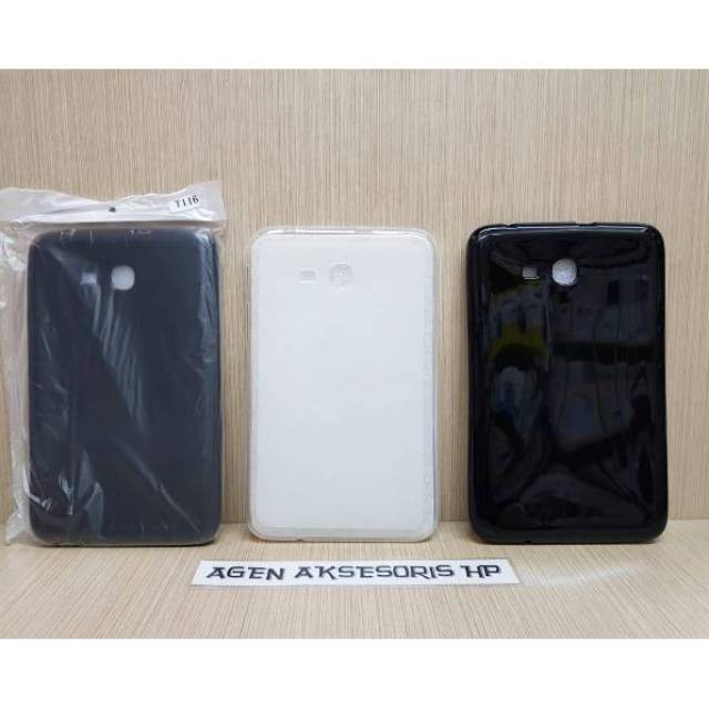 BARU Case Soft Samsung Tab 3V Tab 3 Lite 7.0 T110 T111 T116 Ultrathin Silikon Tablet Kondom HP