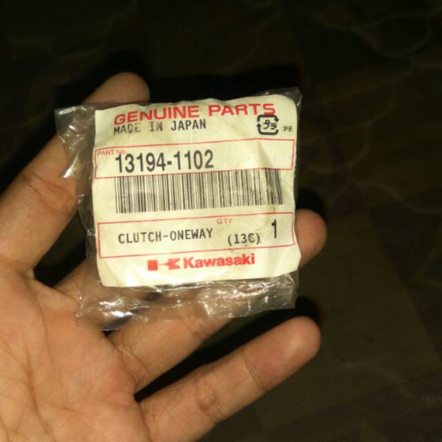 clucth oneway magnet stater tangan kawasaki kaze blitz zone zx130 zx 130 original