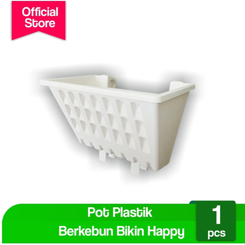 Pot Tempel Argo Warna Putih