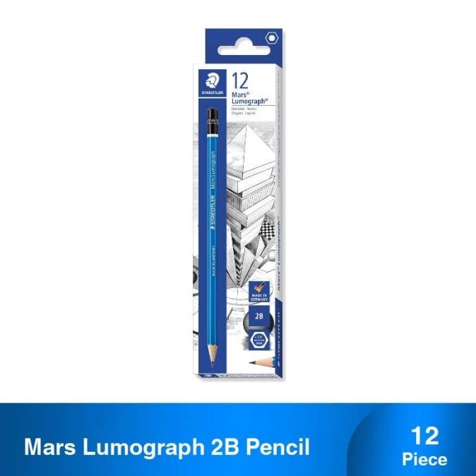 

BISA COD Staedtler Mars Lumograph 2B Pencil /ALAT TULIS AESTHETIC/ALAT TULIS SEKOLAH/ALAT TULIS SET/ALAT TULIS LUCU/ALAT TULIS KANTOR