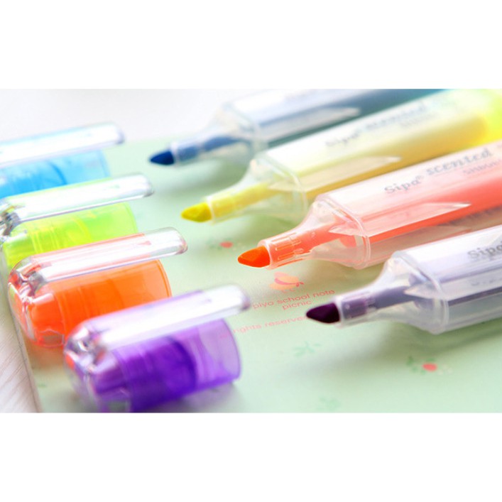 Stabilo Warna Warni / Scented Highlighter Warna / Coloring Pen Stabilo Berbau / Stabilo Wangi