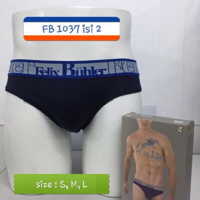 Felix Buhler isi 2pc Size S M L  Underware / celana dalam
