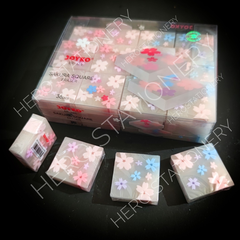 

Joyko penghapus motif bunga oriental sakura square ER-124