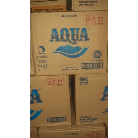 

aqua gelas 220 ml
