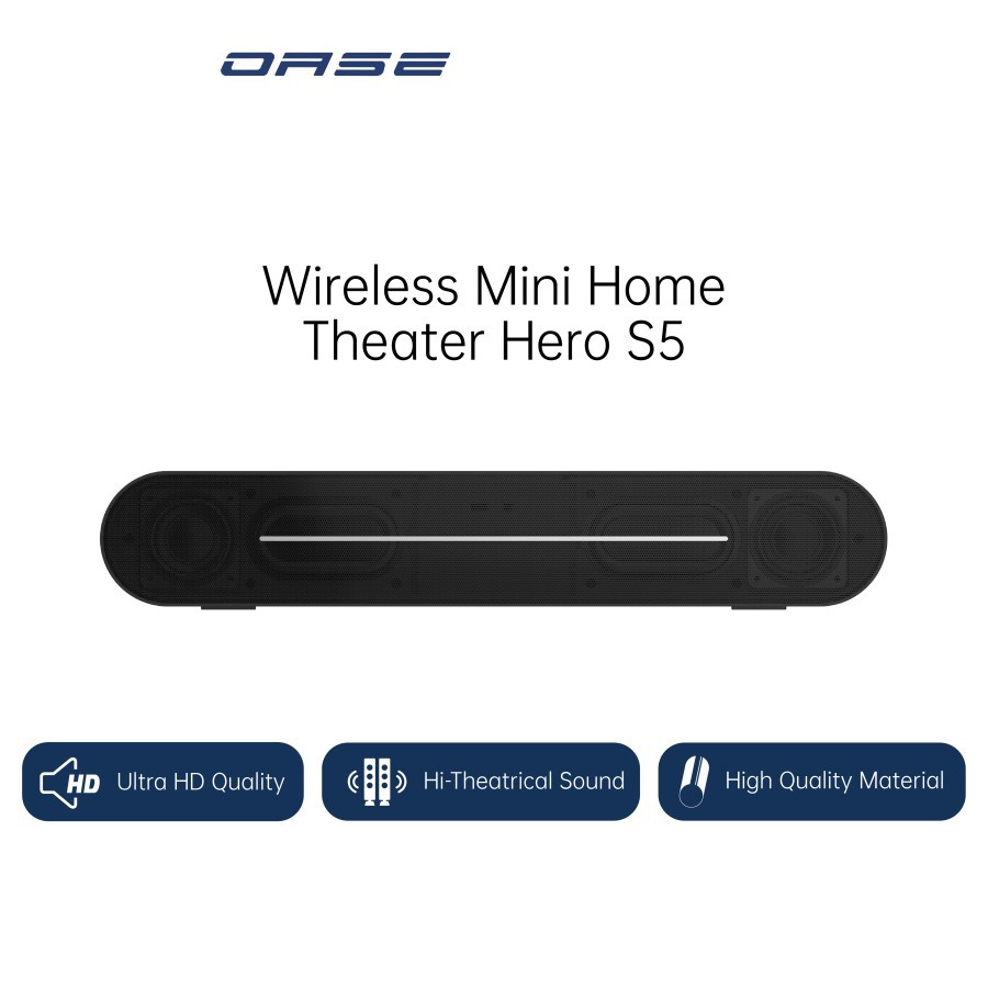 OASE S5 Wireless Mini Home Theater Hero Speaker