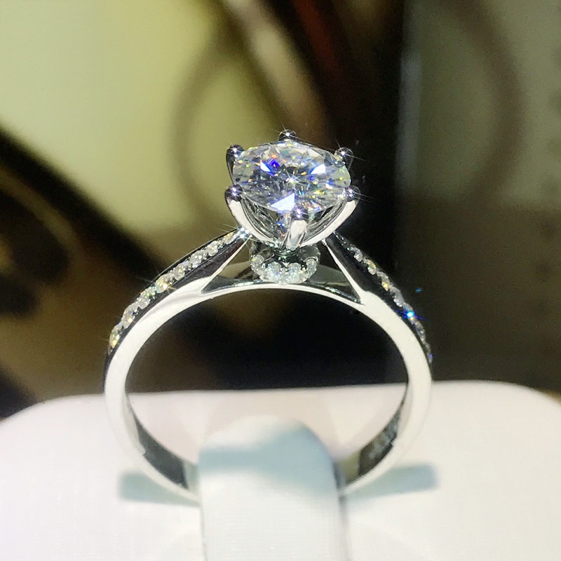 perak asli 925 cincin Wanita Hati dan Panah Kreatif Cincin yang dapat disesuaikan Perhiasan Fashion CCC85