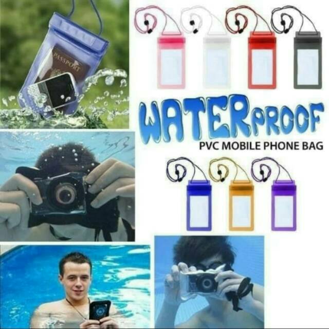 Termurah Sarung Hp Waterproof Cover Handphone Anti Air