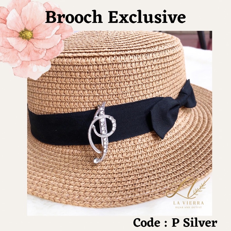 Bros ala Buttonscarves Bros Hijab Dada Bross HL WK-P Silver