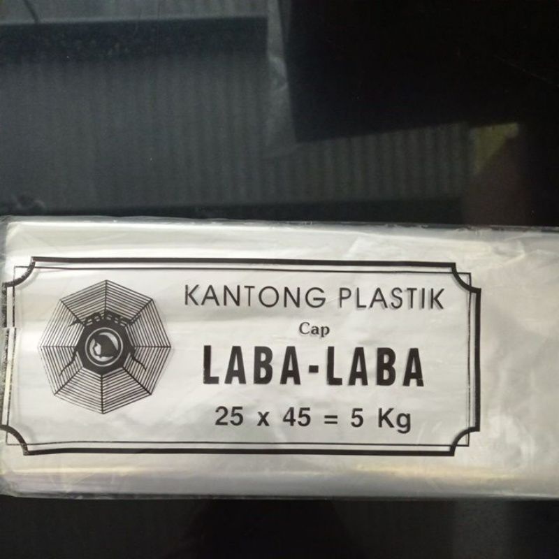 plastik bening LABA-LABA 5KG