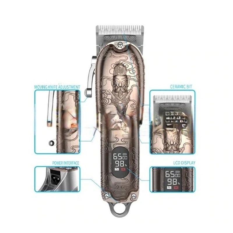 Kemei KM-3705 Hair Clipper Adjustable Blade Cukur Rambut