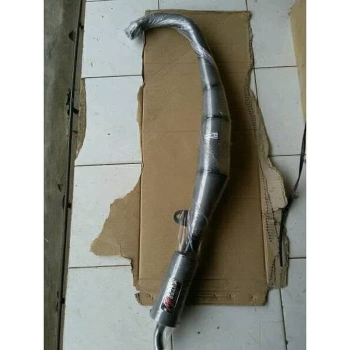 knalpot standar racing satria kotak satria hiu - jual sparepart motor _