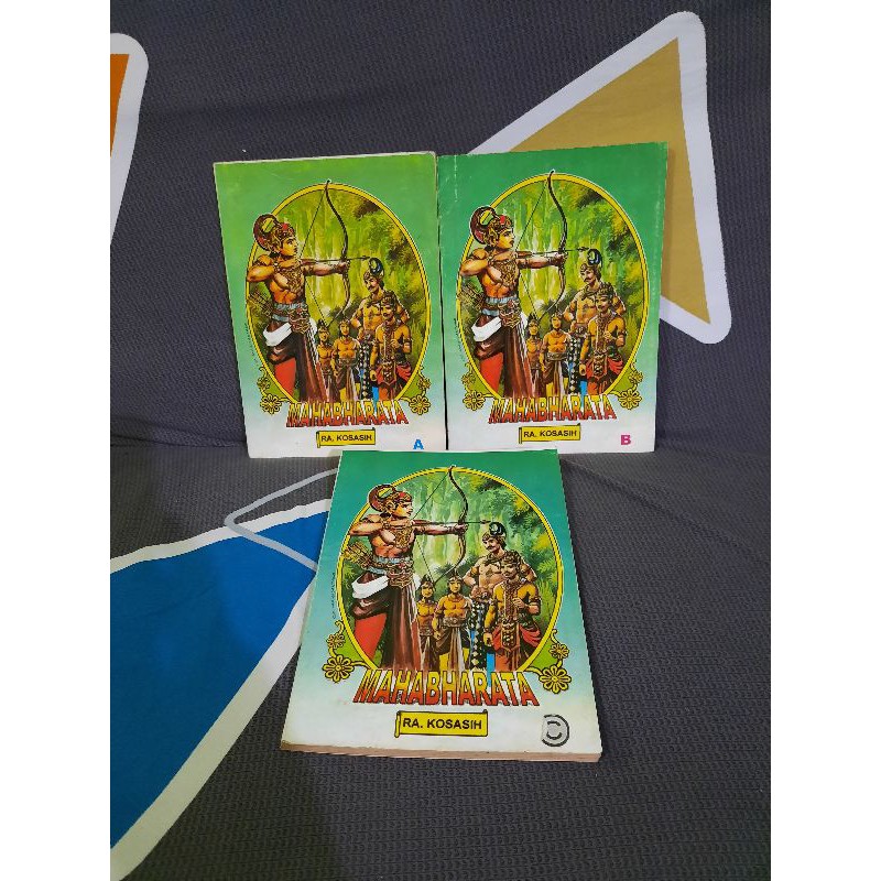 Paket Buku Komik RA Kosasih Mahabharata Mahabarata Cersil Silat Wayang