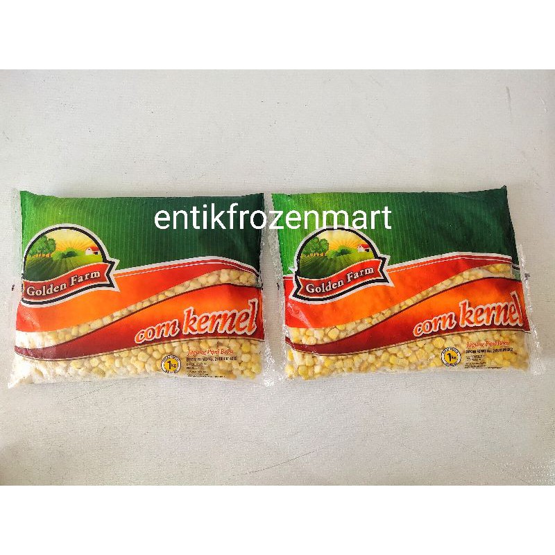 Corn Kernel / Jagung Pipil Manis Golden Farm 1kg / Frozen Food Palembang