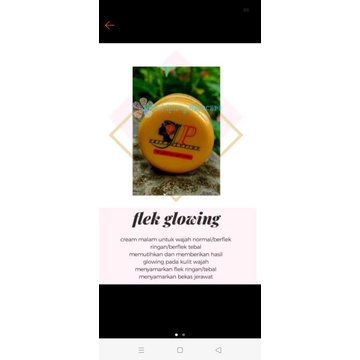 {ORGINAL}flek glowing Night cream IP/ipung skincare Original