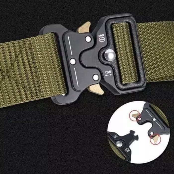 PROMO COD Ikat pinggang helikon D-Ring Tactical belt