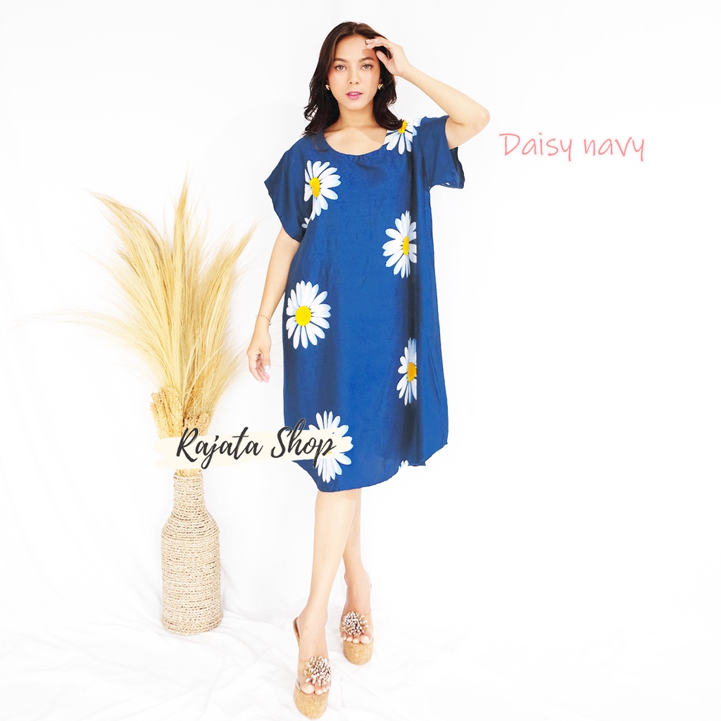 Daster Bali Dress Bali-DST V DAISY NAVY