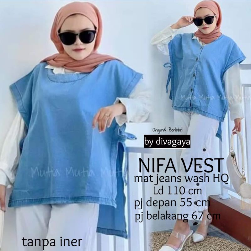 VEST NIFA TALI SAMPING 2 MODEL