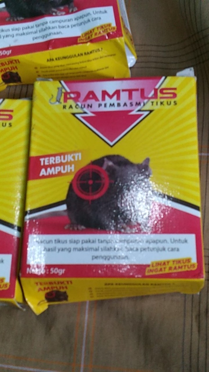 Ramtus Racun Tikus Got Curut Paling Ampuh Pembasmi Tikus Dirumah Racun Tikus Di Mesin Mobil 1 Pack