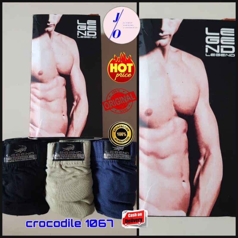 Celana dalam pria CROCODILE 1067 / grosir pakaian dalam original /sempak CD MURAH agen pontianak