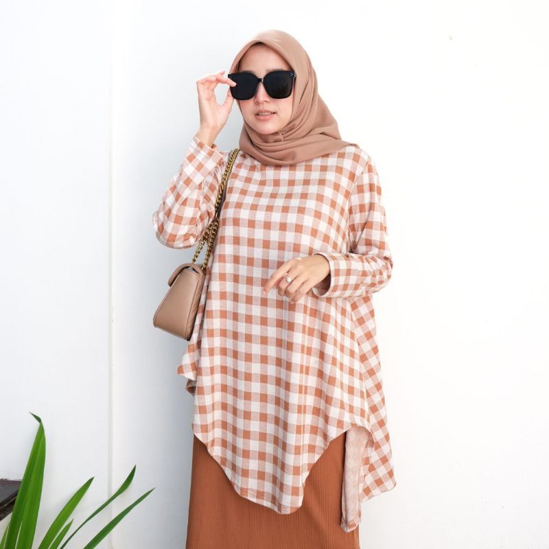 GINGHAM TOP