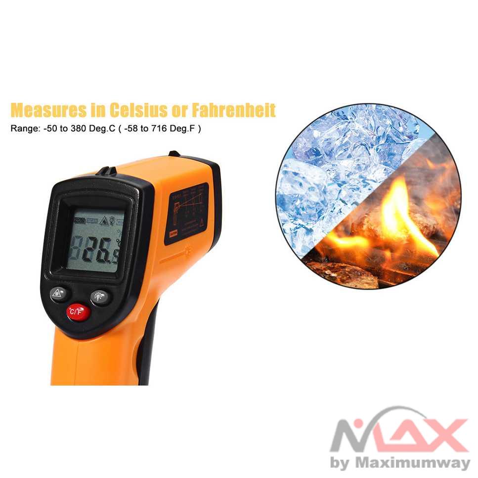 Thermometer Laser Infrared Non Contact ukur suhu tubuh tanpa sentuh anti covid 19 corona virus