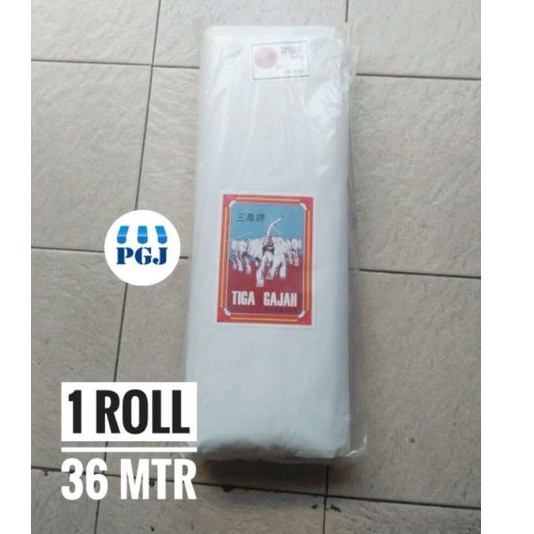 Kain kafan kaci mori putih 1 Roll gulung 30 - 36 meter