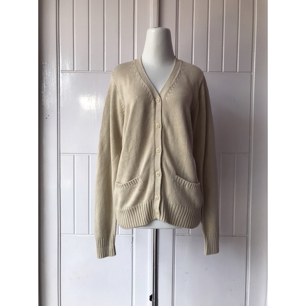 Atasan Rajut Vest Long Outer Cardigan Rajut Jumbo Premium Second Thrift-16.Tebal 100-120/65
