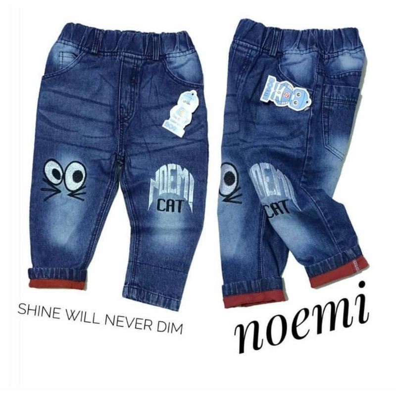 Jeans Anak Celana Jeans Panjang Noemi CAT 468/1-4 tahun