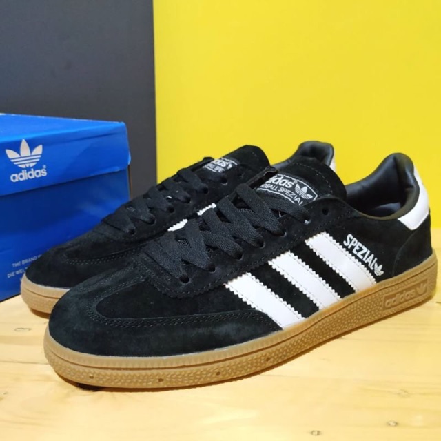 Adidas spezial black gum miror original