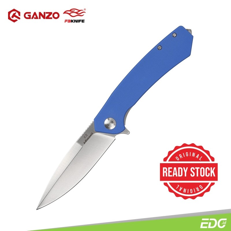 Ganzo Adimanti SKIMEN-BL D2 Steel G10 Blue Survival Camping Tools
