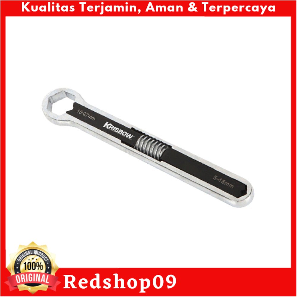 Krisbow Kunci Ring Adjustable 5-16 Mm