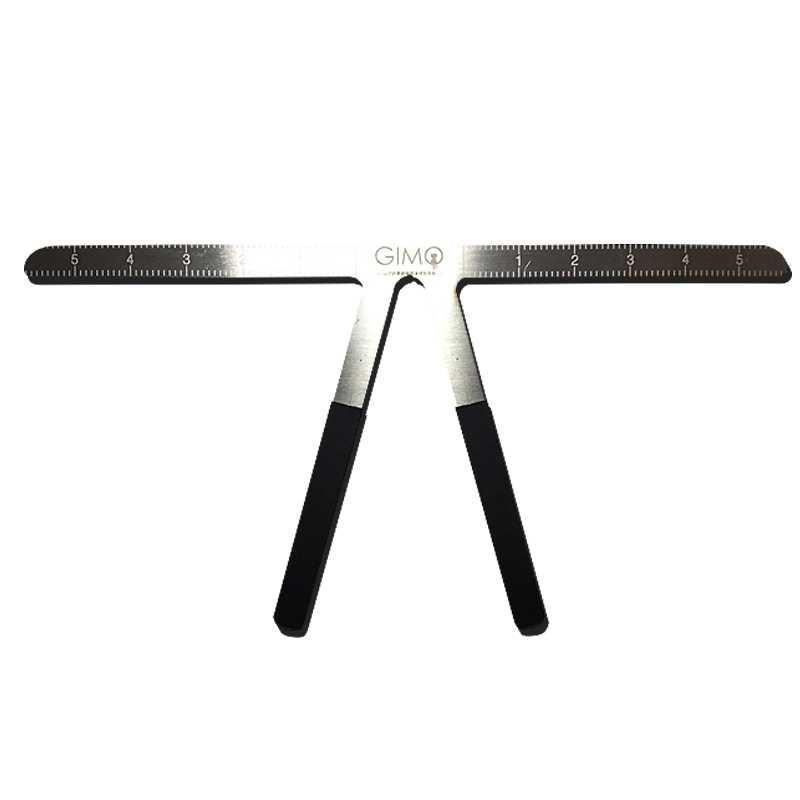 (BISA COD) FTIHSHP Penggaris Alis Eyebrow Ruler Measure Shaping Tool