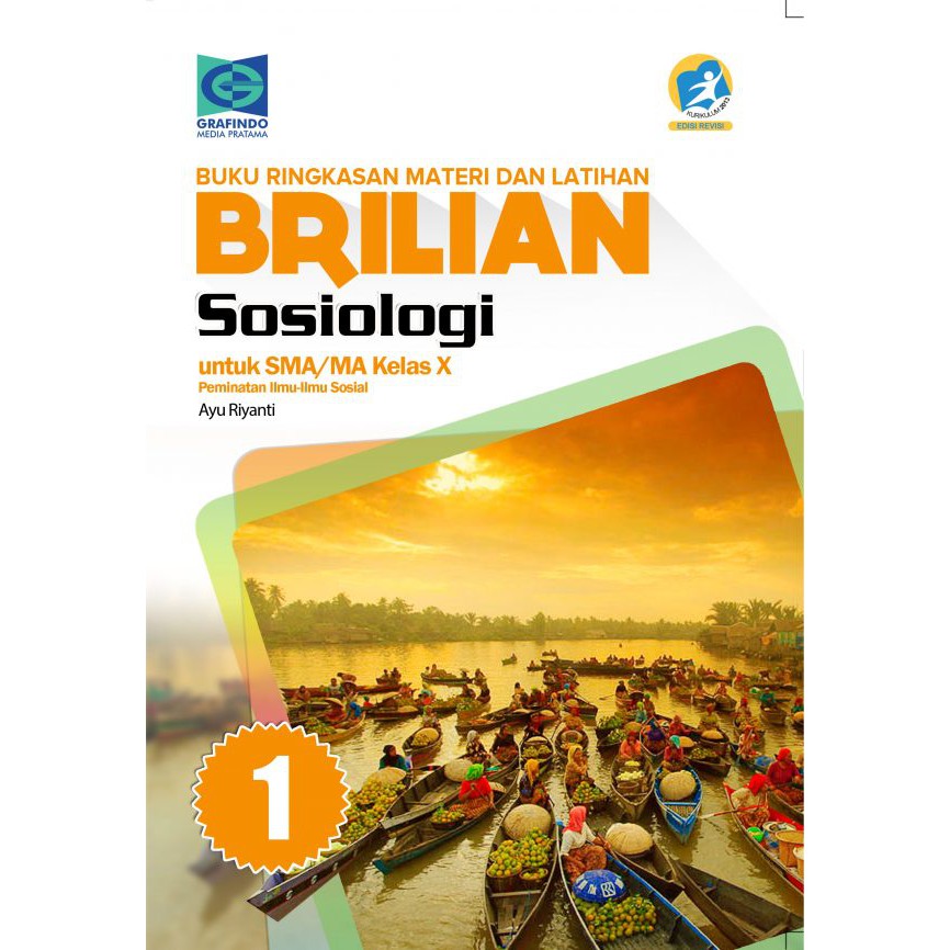 Buku Ringkasan Materi Dan Latihan Soal Brilian Sosiologi Sma Kelas X Shopee Indonesia