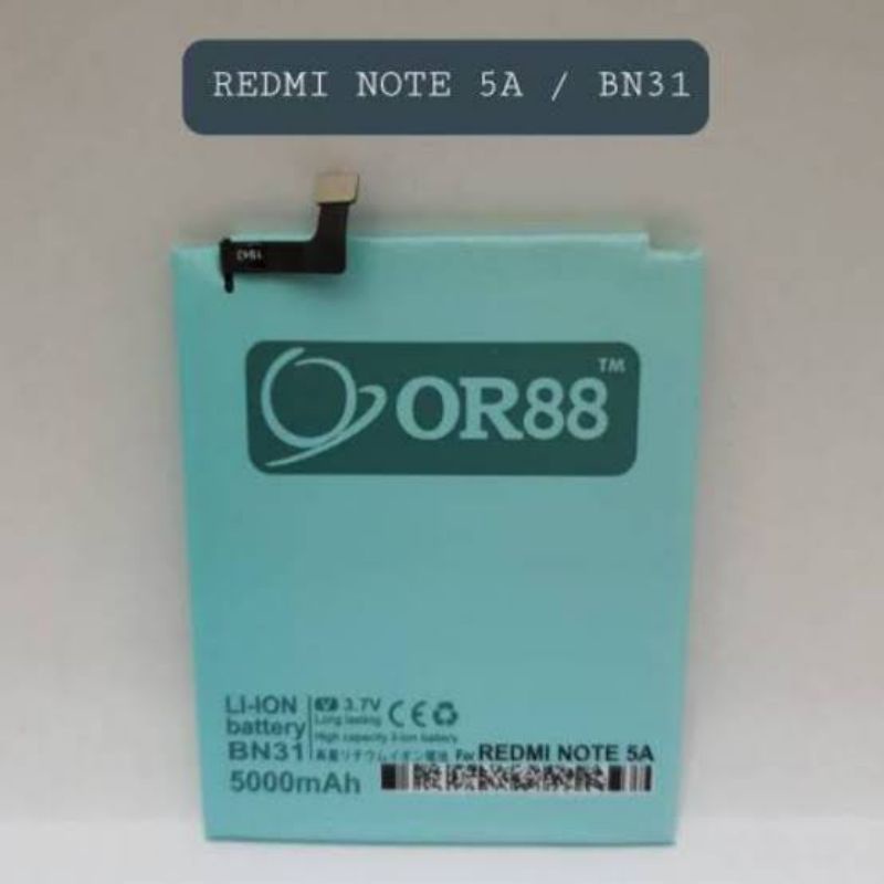 BATTERY BATERAI BATRE DOUBLE POWER ORIENS88 FOR XIAOMI MI 5X, REDMI NOTE 5A (BN31)