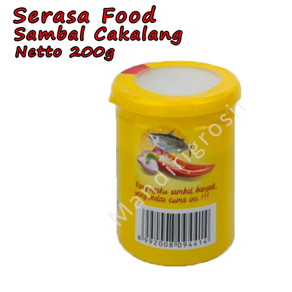 Sambal Cakalang *Serasa Food * Sambal botol * 200g