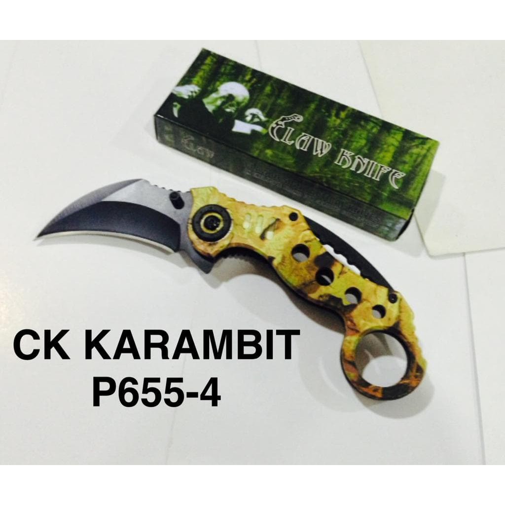 Hot Sale! PISAU LIPAT KERAMBIT CK P655-4 KERAMBIT IMPORT SOG P655 SURVIVAL KIT