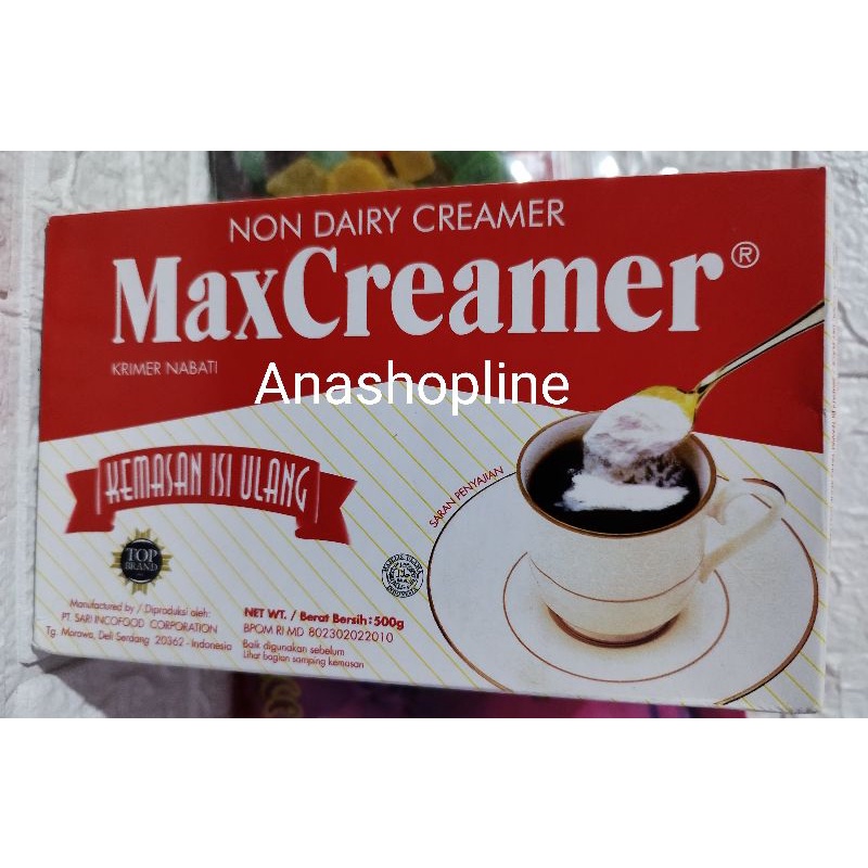 

Max Creamer 500gr