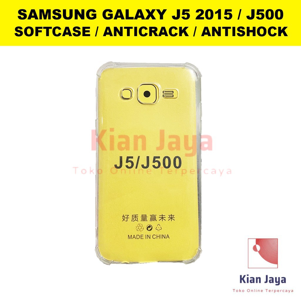 Softcase Anticrack Handphone Samsung Galaxy J5 2015 / J500 Antishock, Casehp, Siliconcase