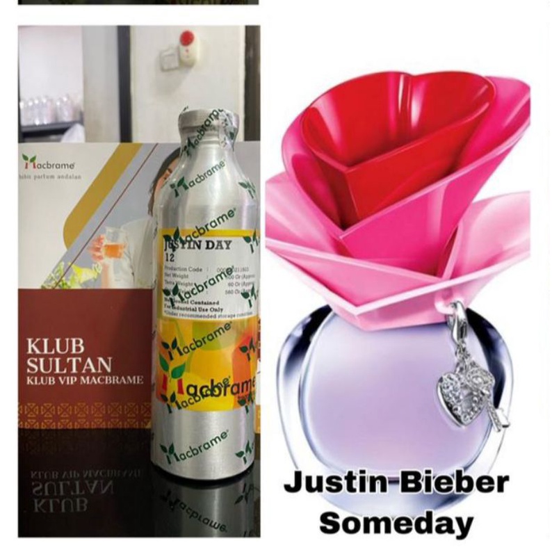 bibit parfum justin Bieber someday original 100mg murni asli