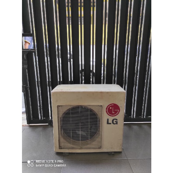 outdoor ac LG 1 pk second R22