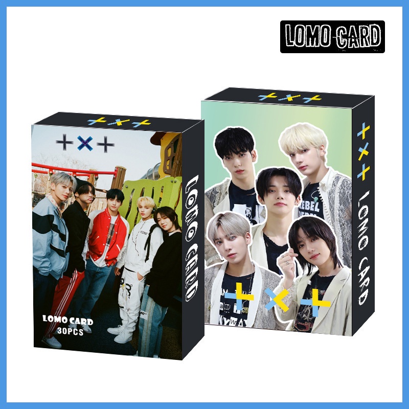 30pcs Kartu Foto Kpop Straykids LOONA NCT TXT Lomo