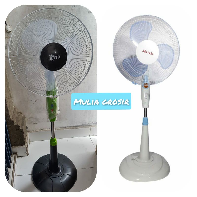 Stand Fan Hachida  16 inch  Kipas Angin Hachida